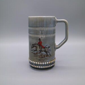 Vintage Porcelain Equestrian Stein Wade of Ireland Fox Hunter – 1960s